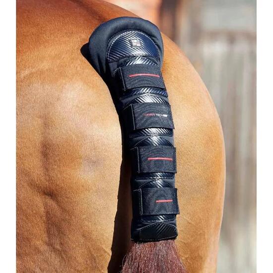 Protège-queue pour cheval antidérapant Premier Equine Carbon Tech