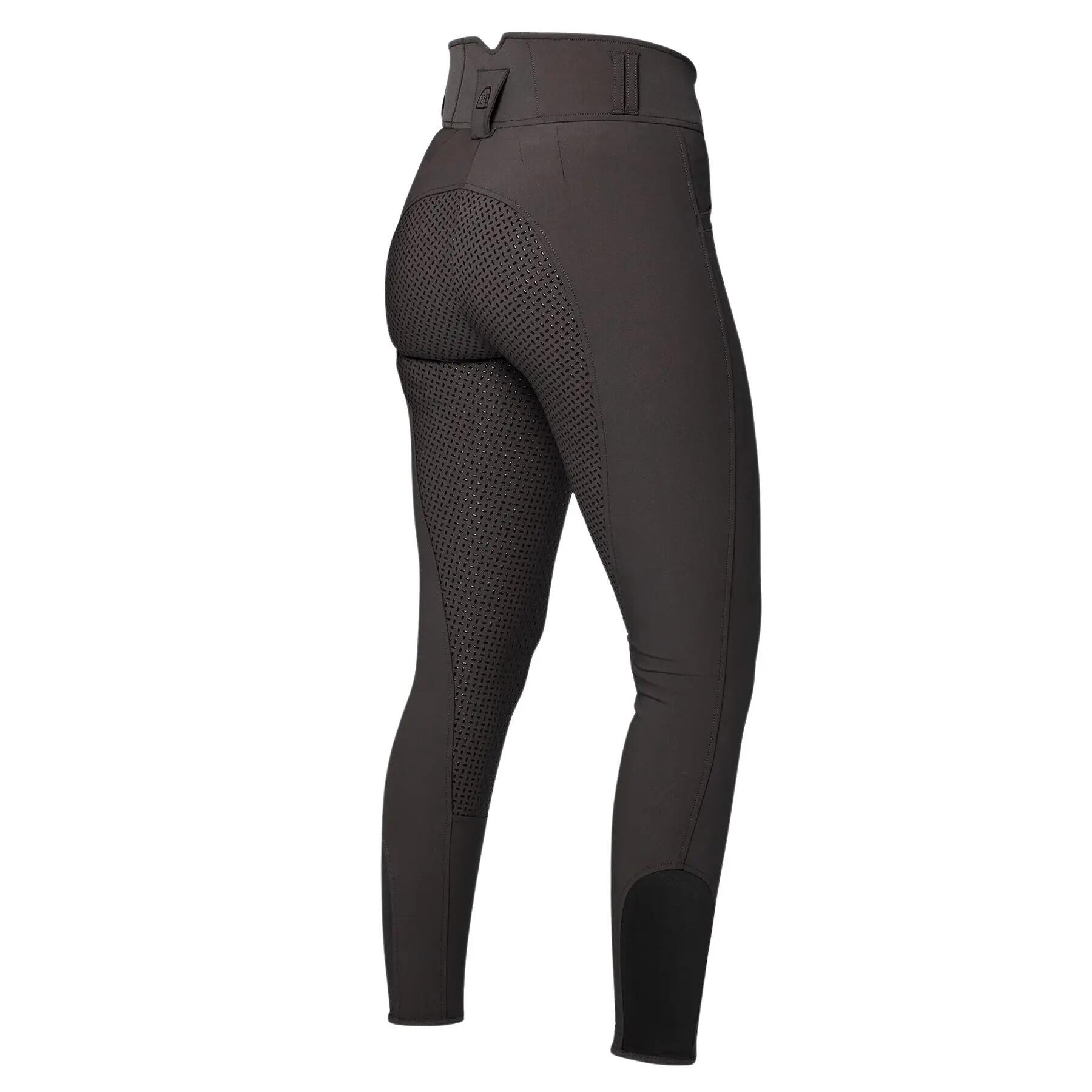 Pantaloni da equitazione a vita alta donna Premier Equine Sophia 2/4