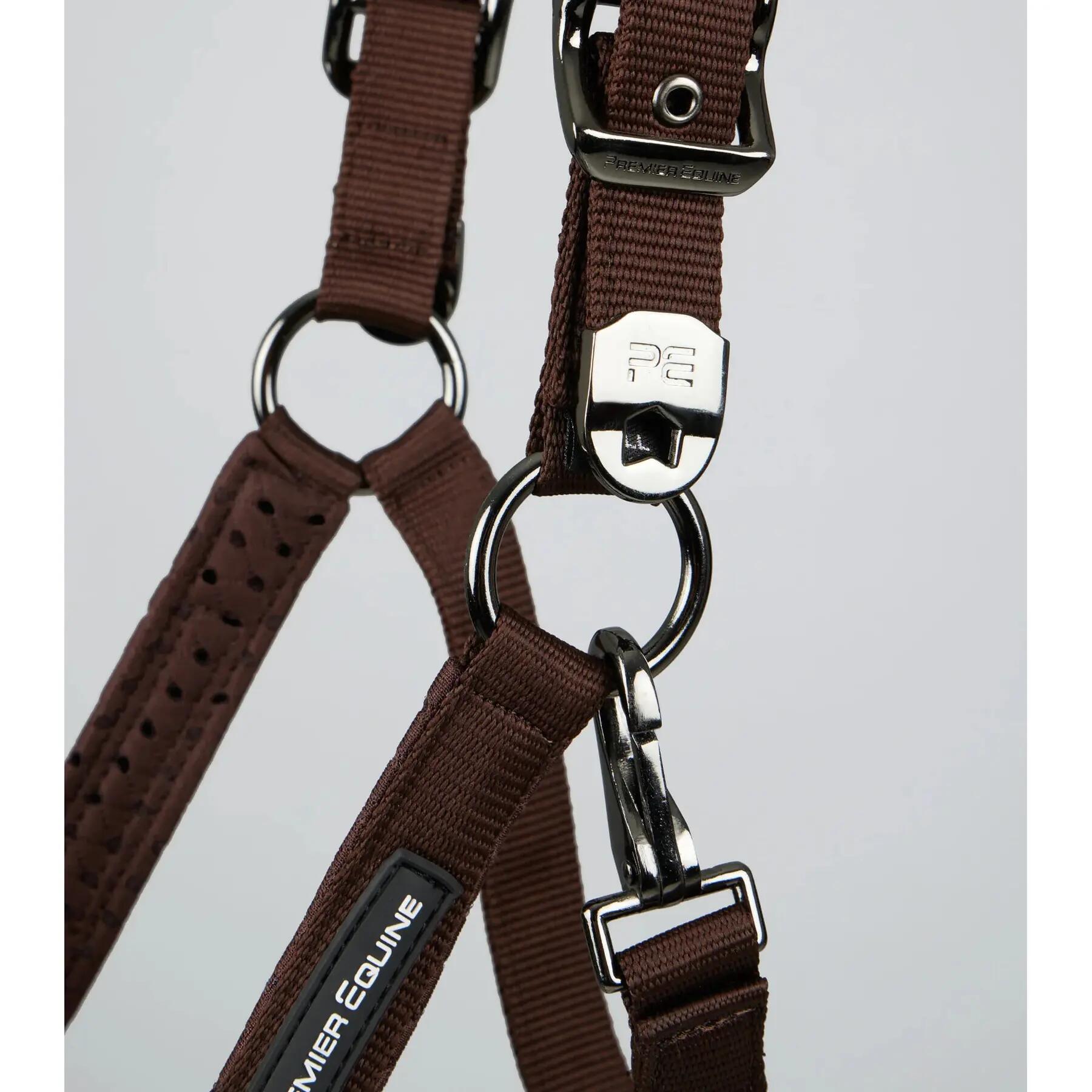 Nylon halster voor paard Premier Equine Necto 3D 3/6