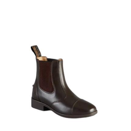 Boots d'équitation chelsea en cuir enfant Premier Equine Torlano