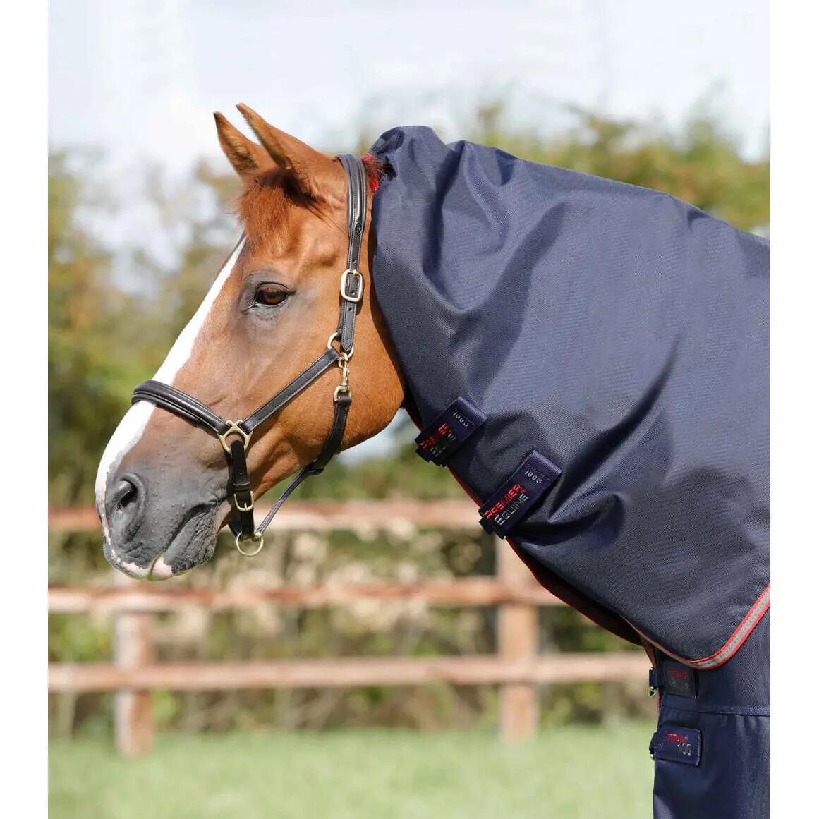 Couverture d'extérieur pour cheval avec couvre cou Premier Equine Titan 100 g 2/6