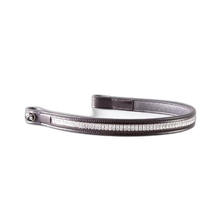 Horse browband with crystal Premier Equine Trovare
