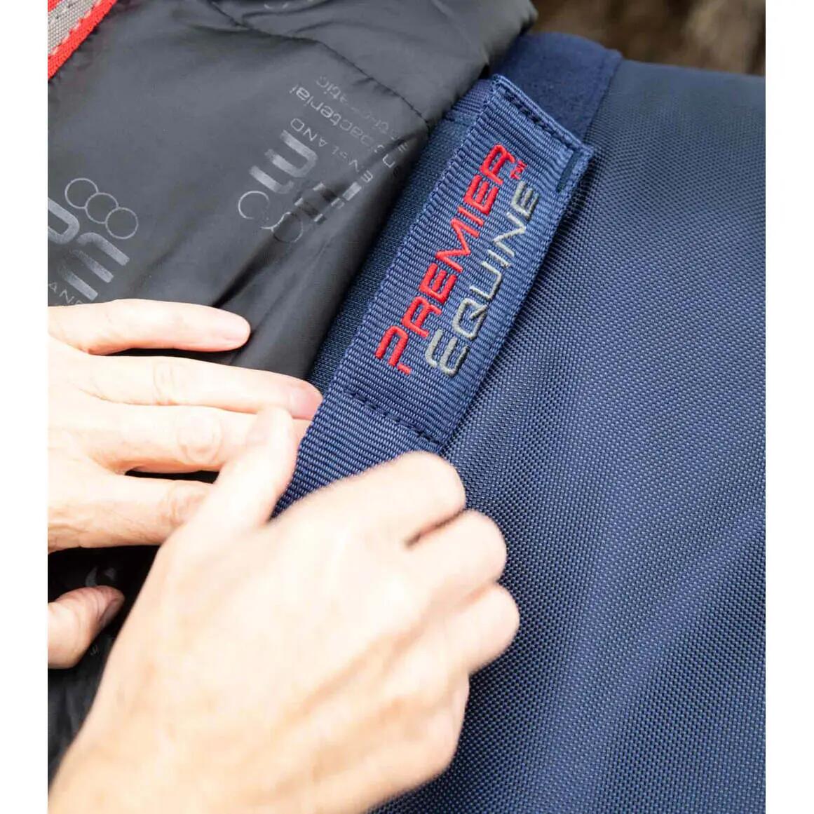 Couverture d'extérieur pour cheval avec couvre cou Premier Equine Titan 100 g 5/6