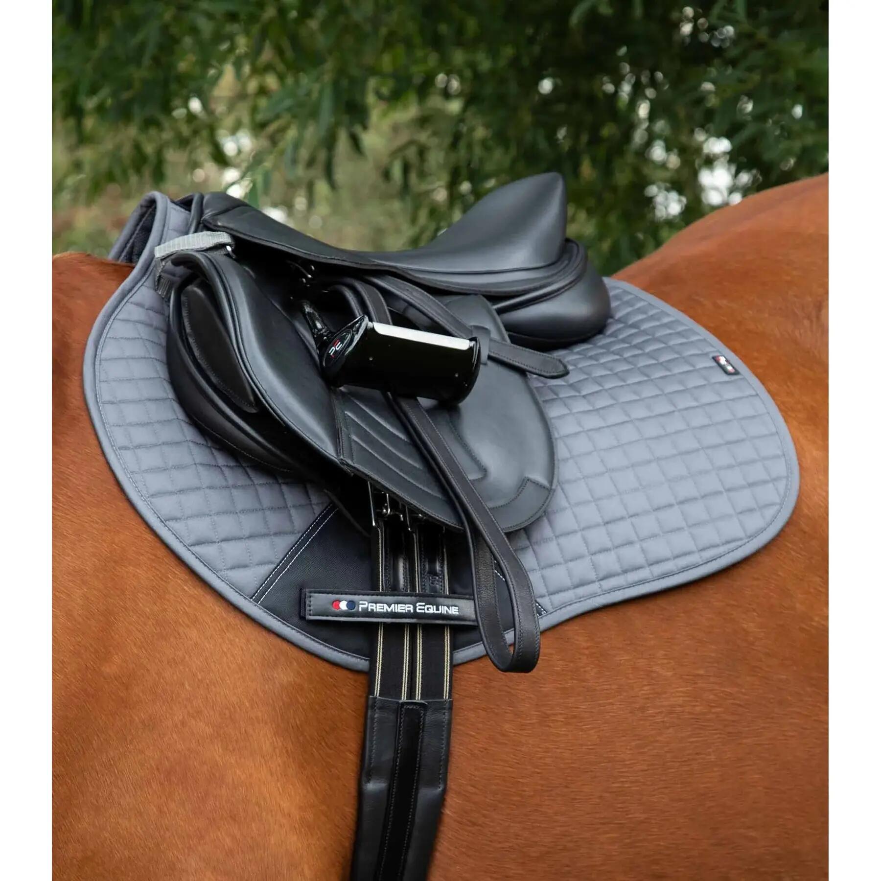 Tapis de selle pour cheval coton uni Premier Equine Close Contact GP 2/4
