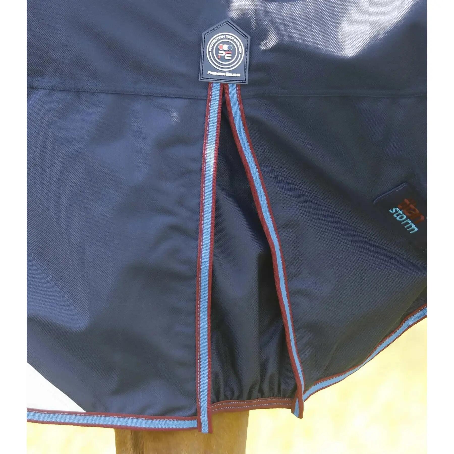Coperta da esterno per cavalli con copricollo Premier Equine Titan Storm 200 g 4/6