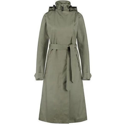 Waterdichte lange jas voor dames agu trench coat