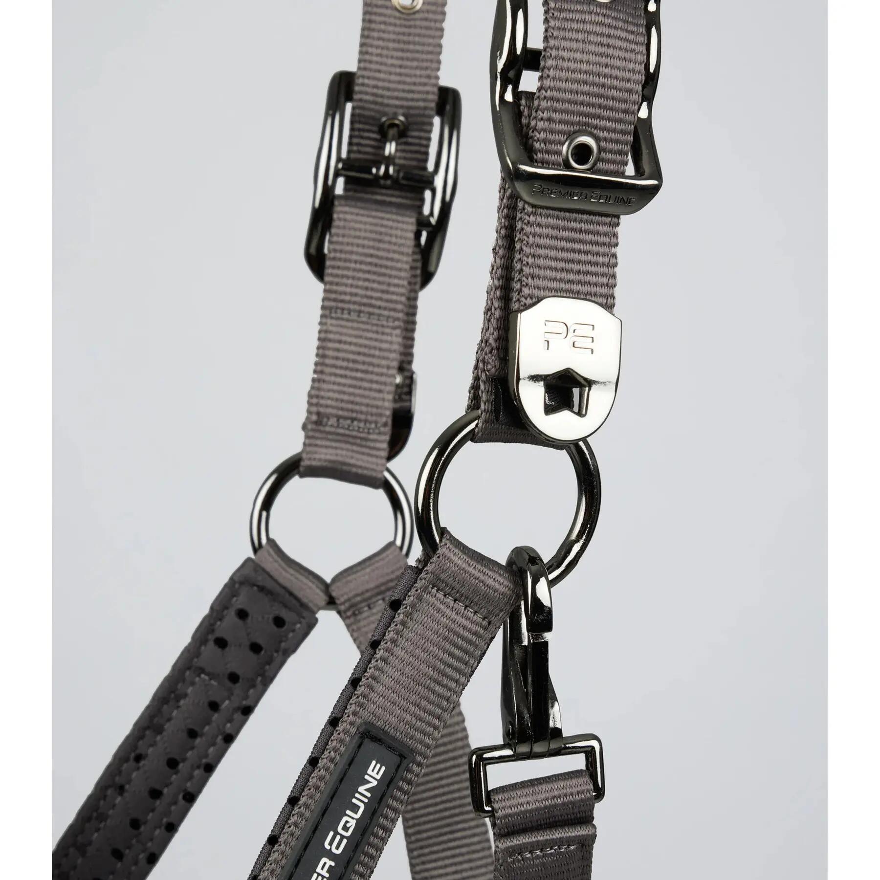 Nylon halster voor paard Premier Equine Necto 3D 3/6
