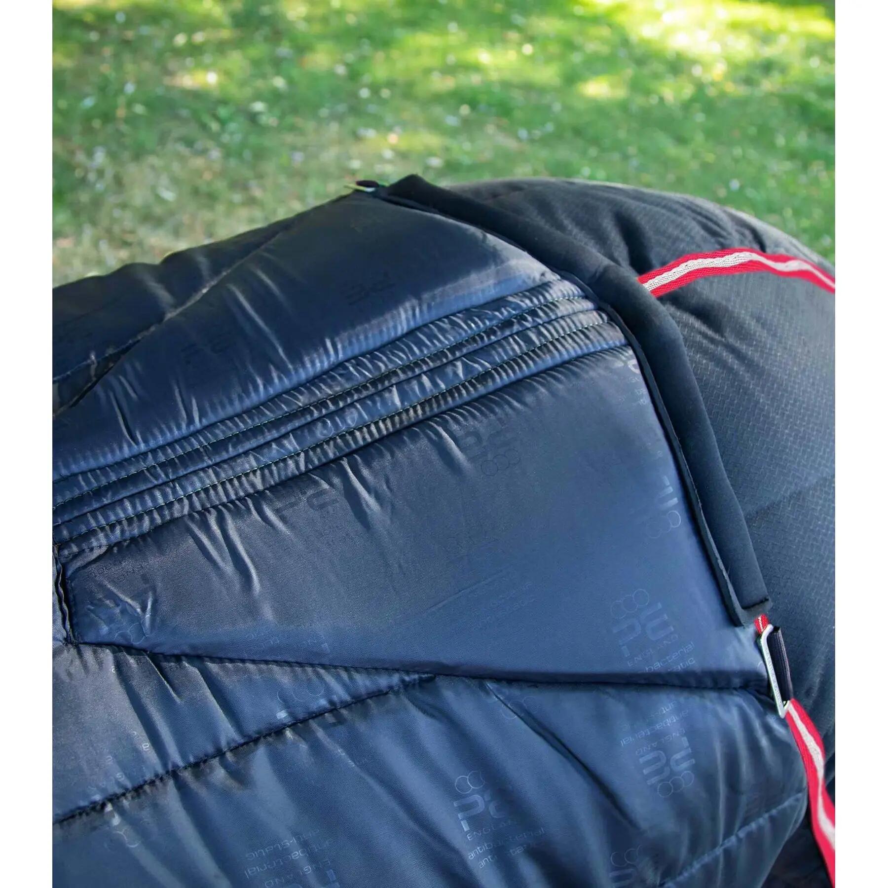 Paardendeken met halsbedekking Premier Equine Lucanta 200g 3/5