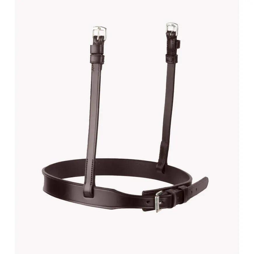 Muserolle cheval cuir Premier Equine Primo Hunter Cavesson 3/4