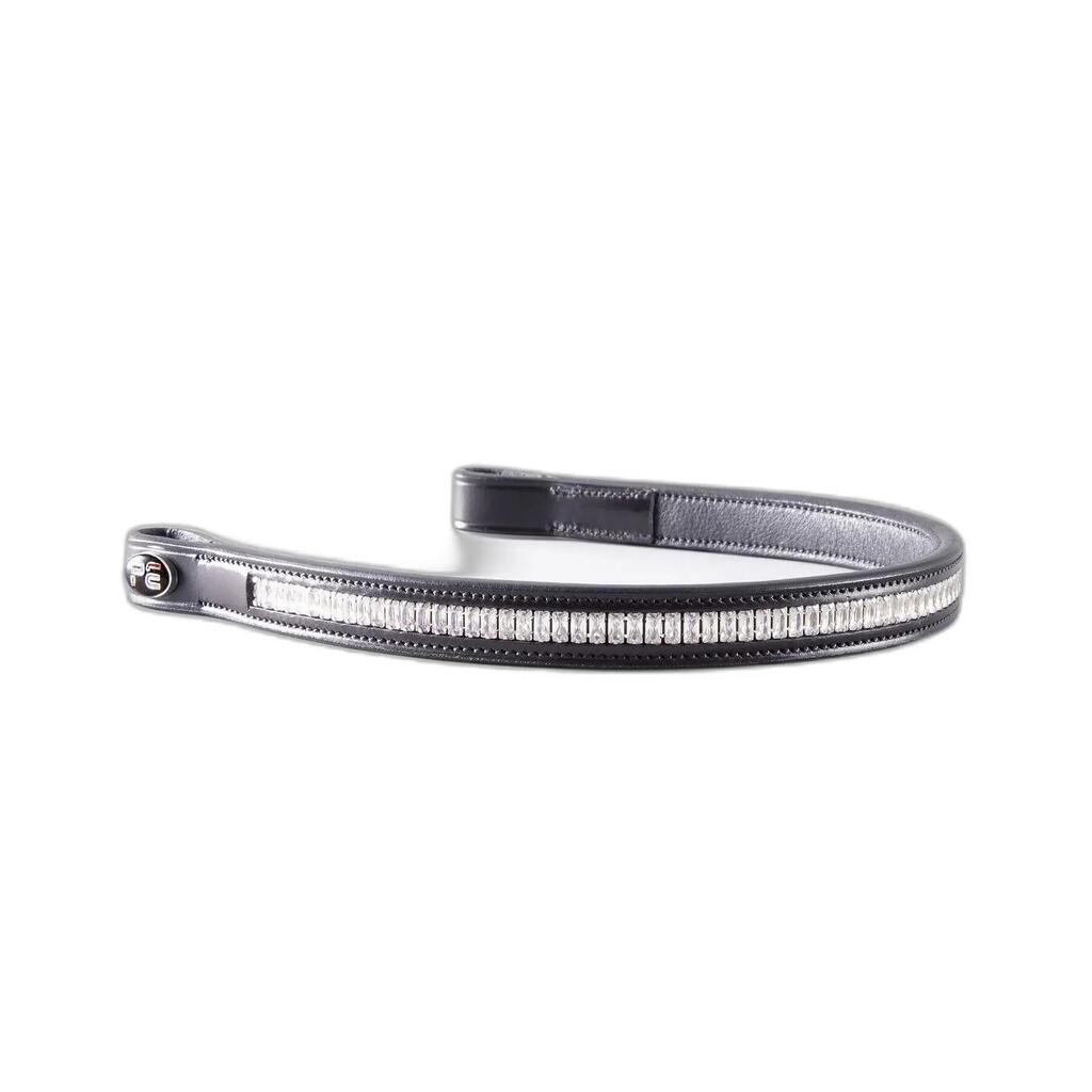 Horse browband with crystal Premier Equine Trovare