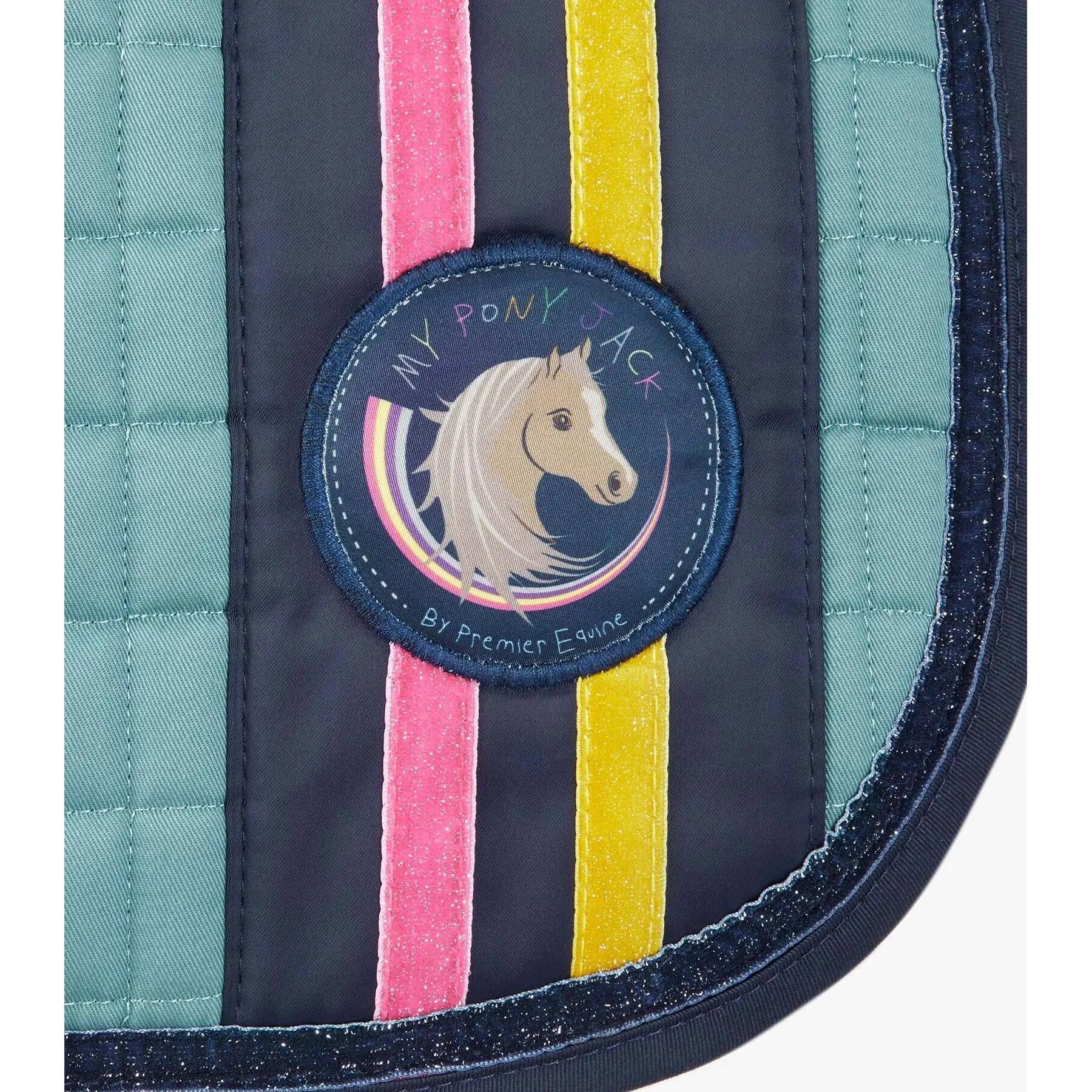 Mantilla equitación de algodón Premier Equine MPJ GP / Jump Glitter 4/4