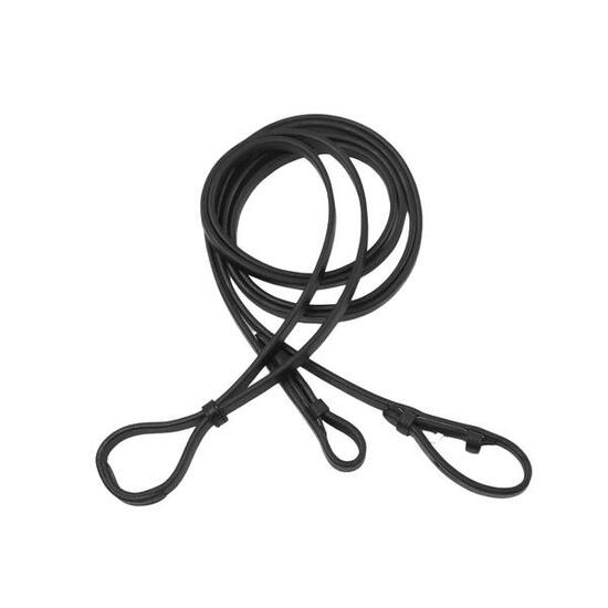 Rênes en cuir double brides Premier Equine Leonardo