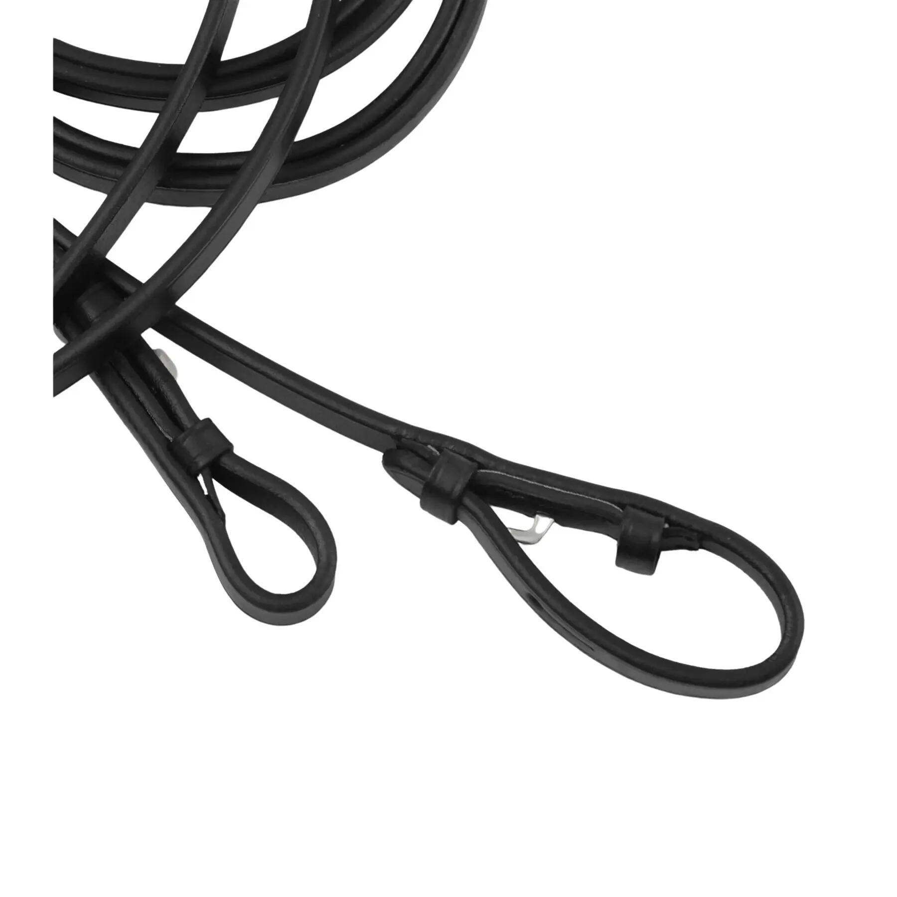 Canne in pelle con doppio cinturino Premier Equine Leonardo 4/4