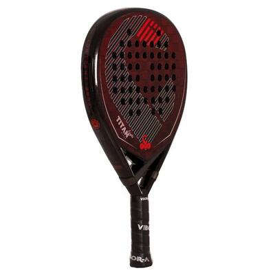 Padel racket met polsband en overgrip vibora (x3)