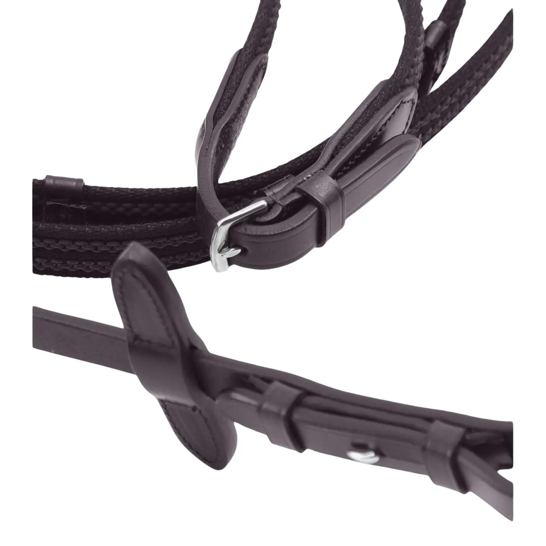 Redini per cavalli in gomma e grip Premier Equine Domenico 4/4