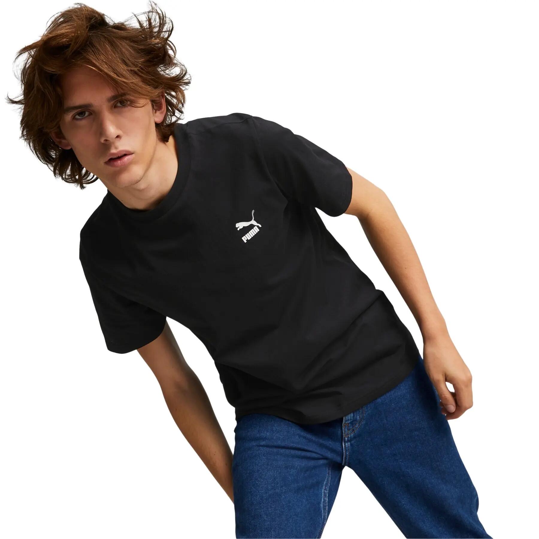 T-shirt classique à petit logo Puma 2/7