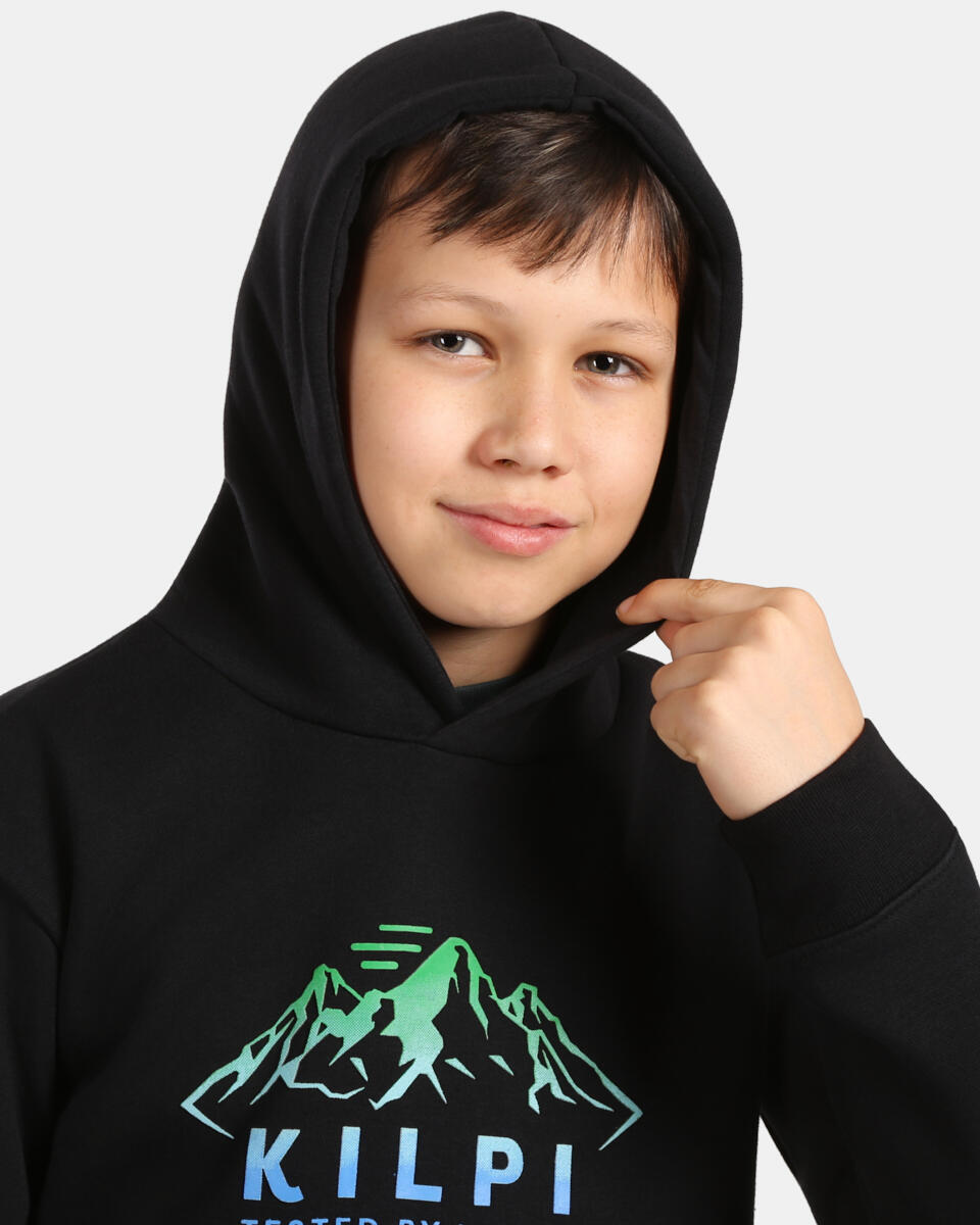 Jungen-Baumwoll-Kapuzenpullover Kilpi NORTHEN-JB 4/5