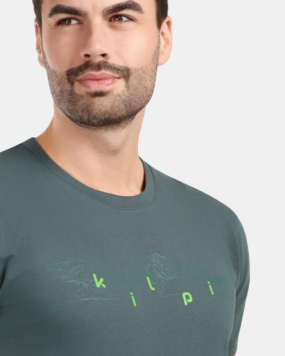 Maglietta in cotone da uomo Kilpi SPACER-M 3/4