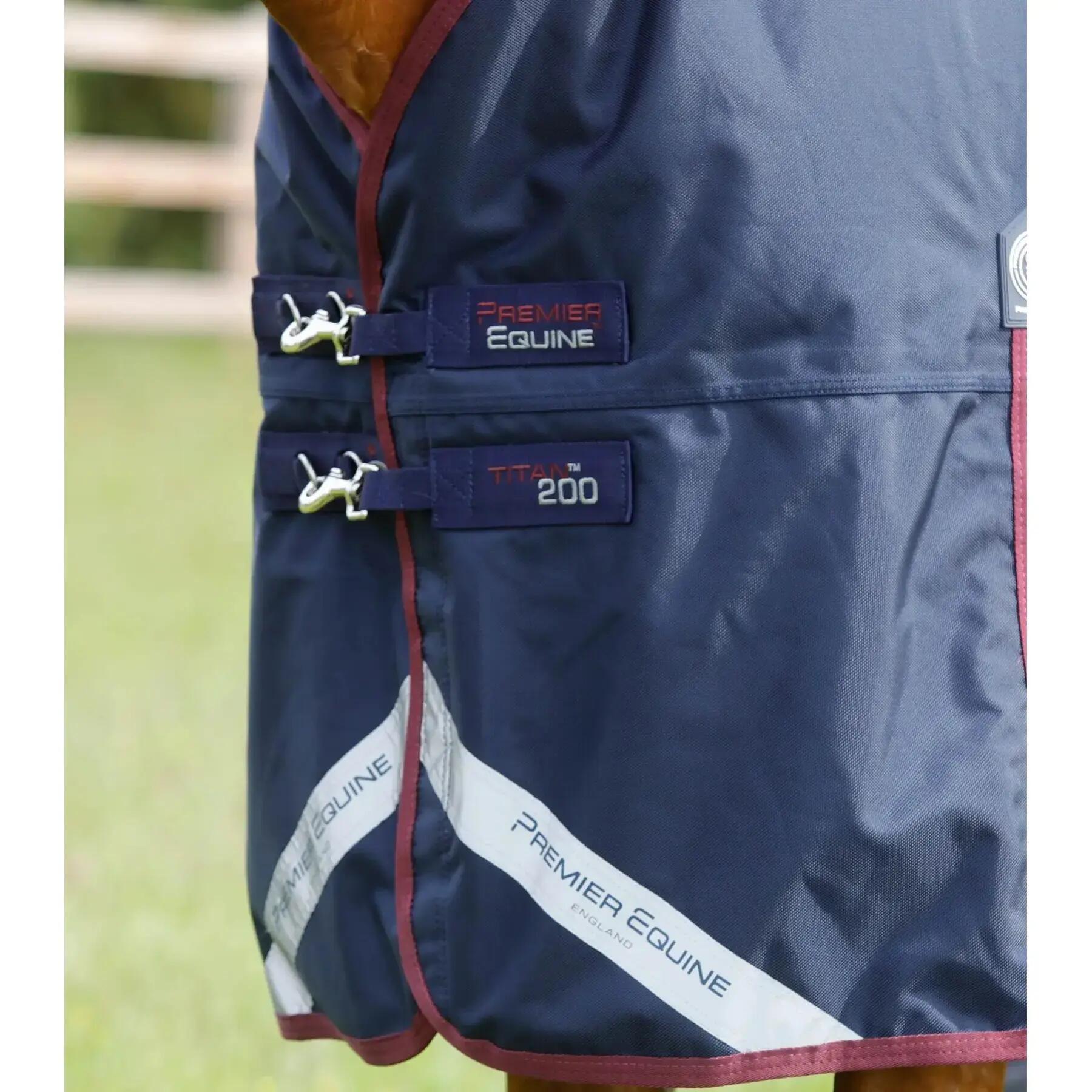 Manta de exterior para caballos Premier Equine Titan 200 g Original 3/4