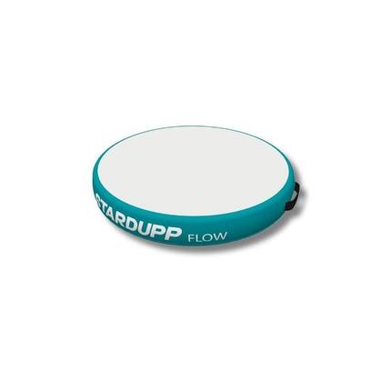 Stardupp Flow AirSpot aufblasbare Gymnastikmatte 70 cm blau/weiss PVC