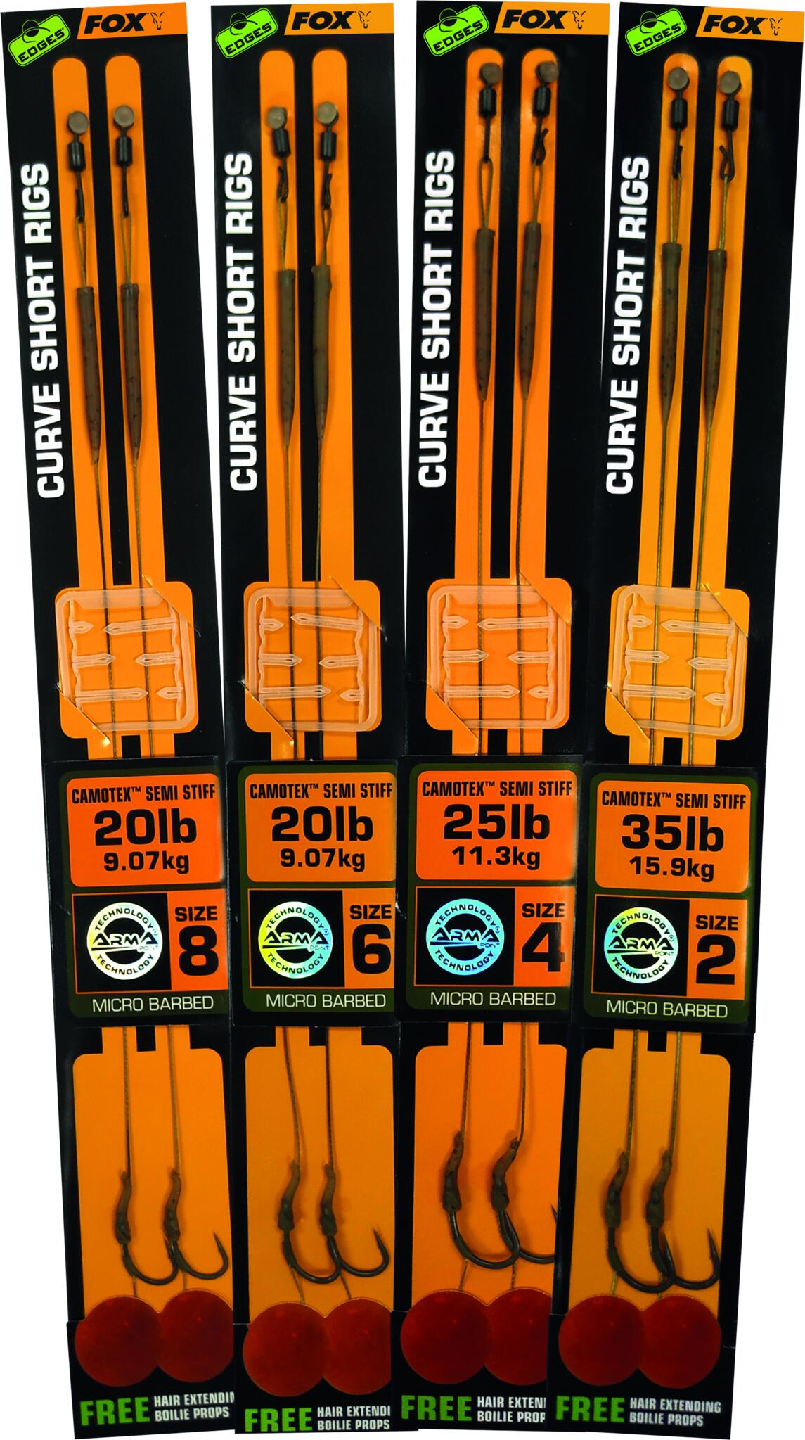 Fox Edges Curve Short Rigs Camotex Semi Stiff 3/3