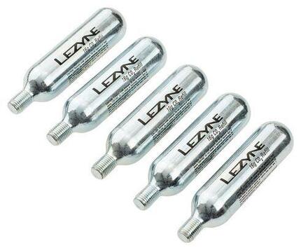 Set mit 5 co2-Kartuschen Lezyne 16 g