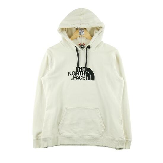 Second life - Damska bluza z kapturem TNF beżowa - Jak nowy