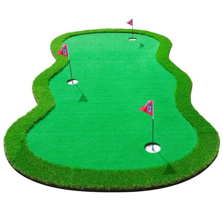 PGA TOUR Extra Large Golf Putting Mat Green 1/5