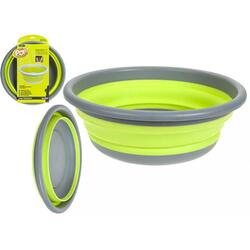 Summit Pop! 7L Collapsible Large Round Bowl Green/Grey