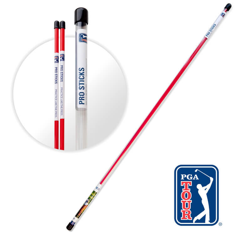 PGA TOUR Pro Alignment Sticks Golf Aid 1/4