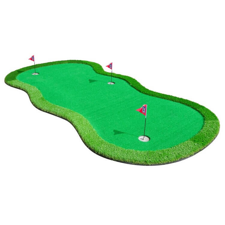 PGA TOUR Extra Large Golf Putting Mat Green 3/5