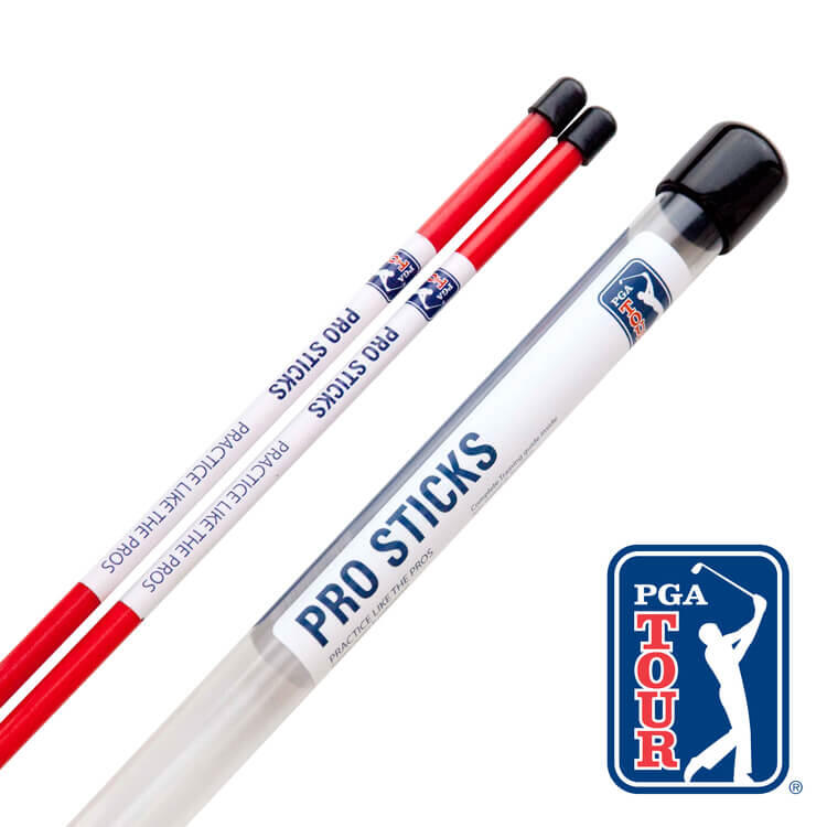 PGA TOUR Pro Alignment Sticks Golf Aid 2/4