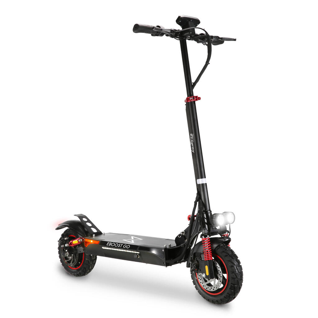 EBOOST GO Adult Electric Scooter - 1200W Motor - Range Up to 50 km - 10" Tubel