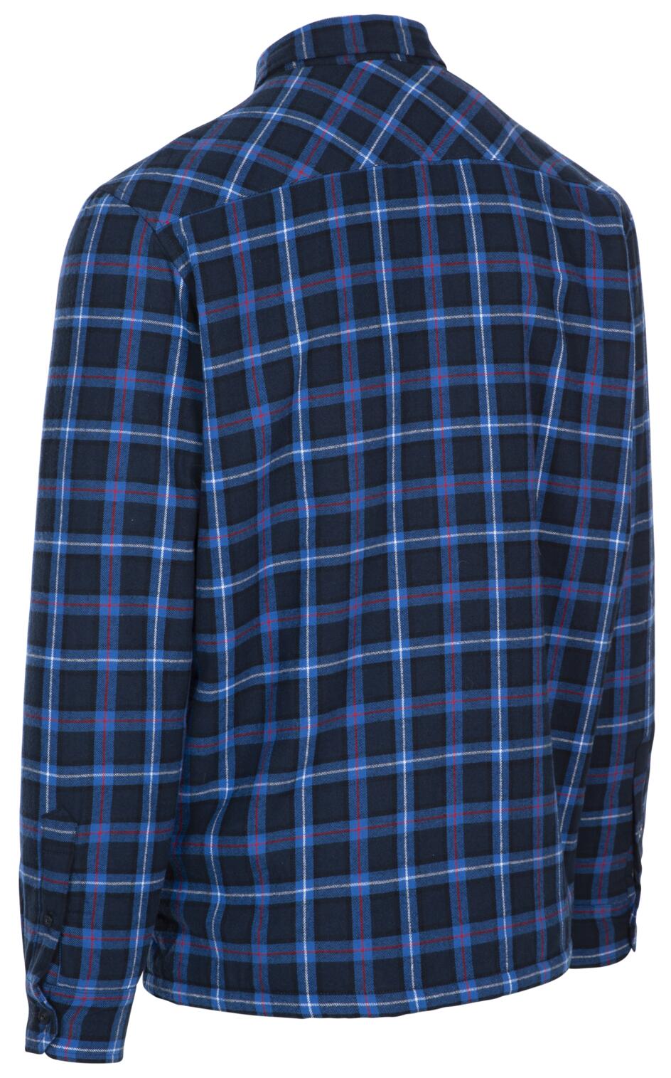 Trespass Rapeseed - - Chemise à carreaux pour hommes à carreaux bleu foncé 2/2