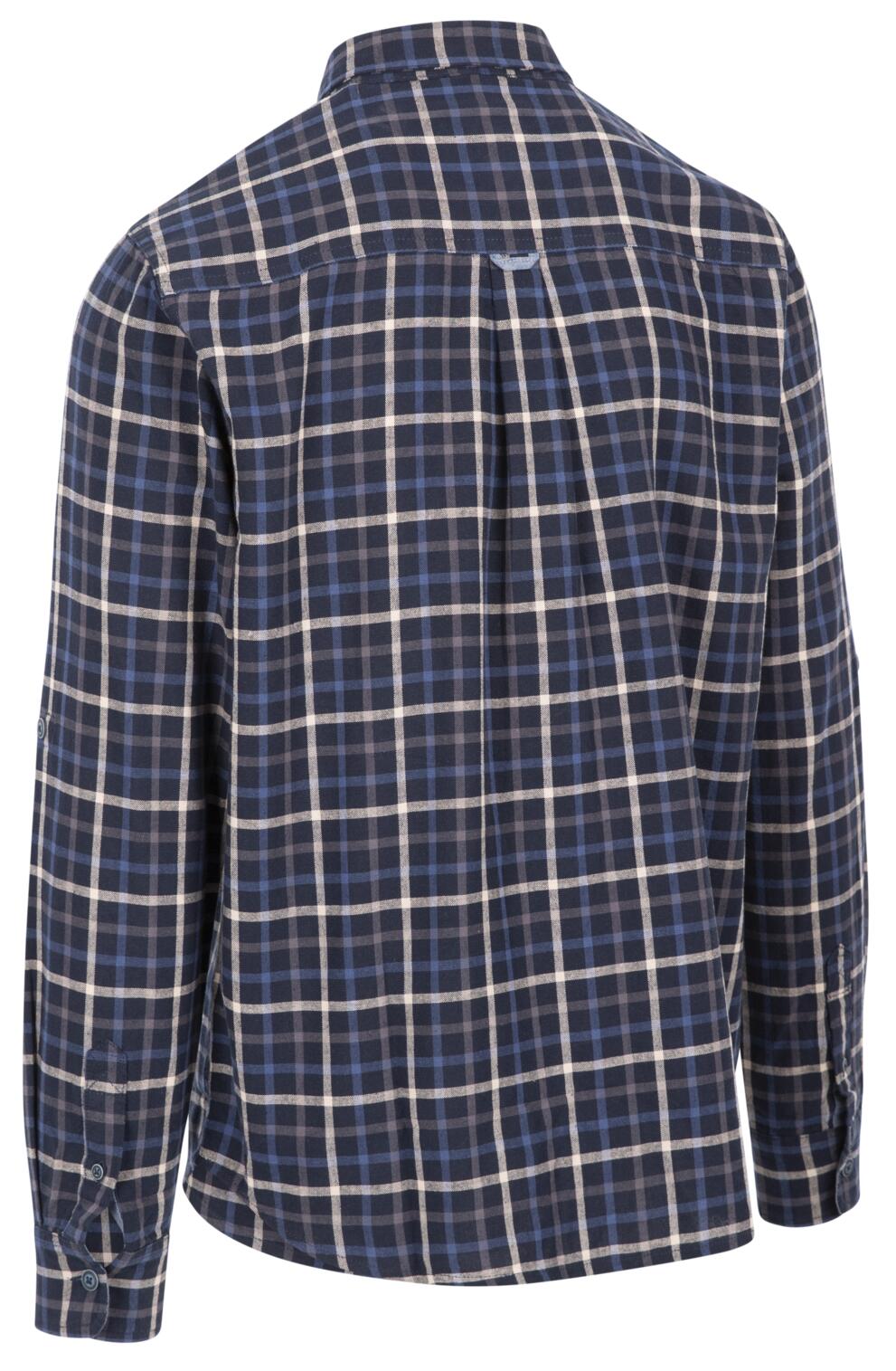 Chemise à carreaux 2058 en coton - manches courtes 2/2