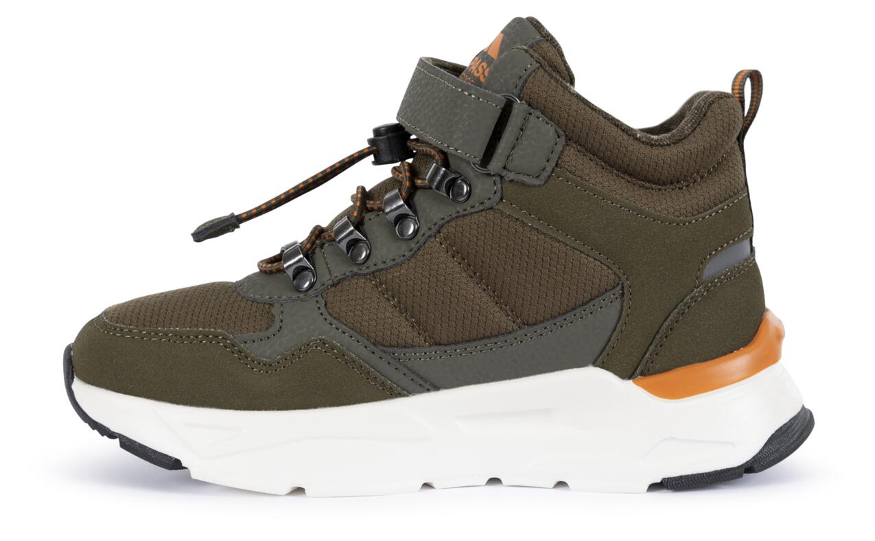 2058 Botas hi-top infantiles impermeables - PU/Textil, cuello acolchado 2/2