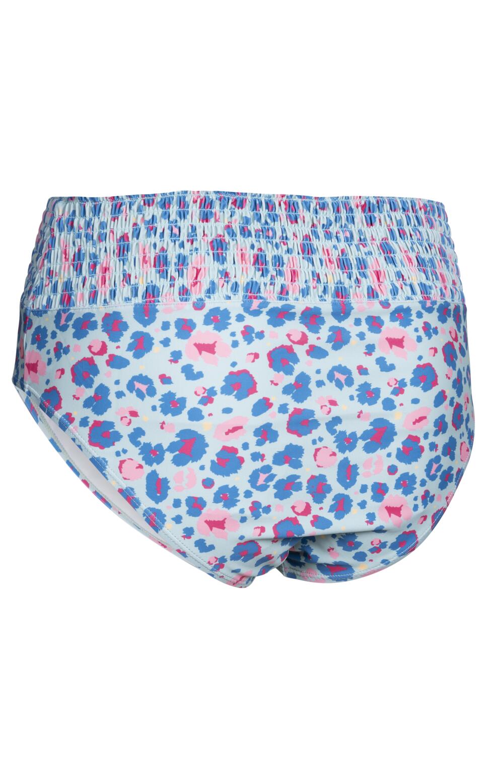 2058 Slip bikini Eryn Light Sage imprimé léopard abstrait 2/2