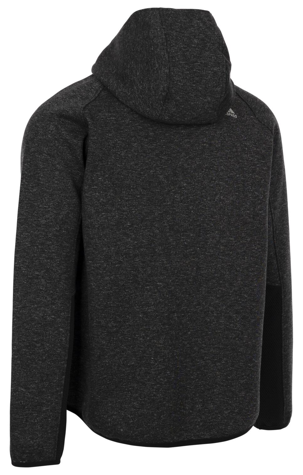 Trespass Chapa- Sweat à capuche Active Homme Noir 2/2