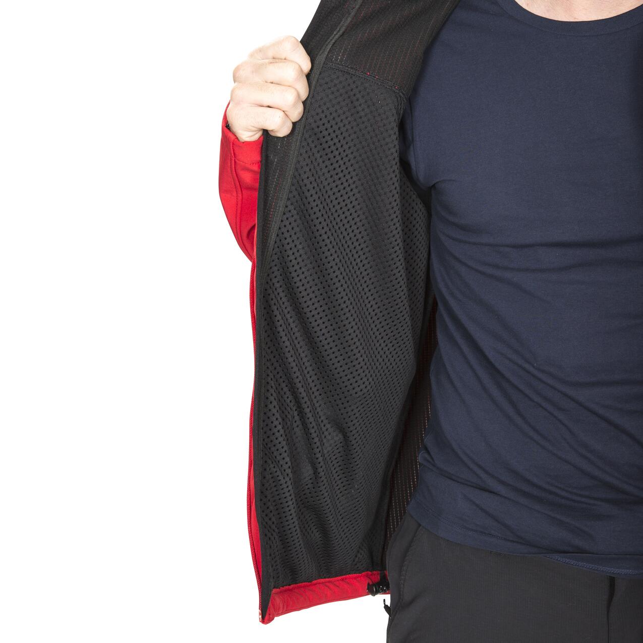 Trespass Accelerator Ii – Männliche Softshelljacke Rot 2/2