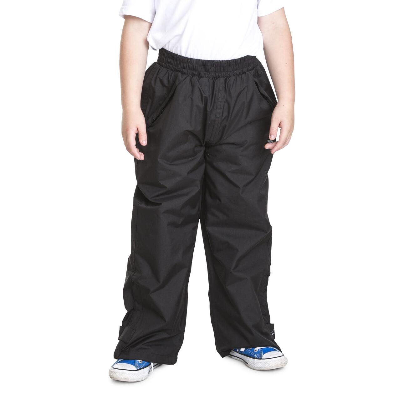 Trespass Echo - Pantalón impermeable niños negro 2/2
