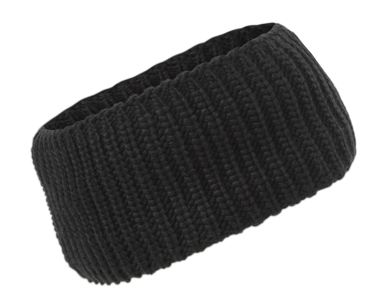 2058 Coronet - Diadema unisex de punto negra 2/2
