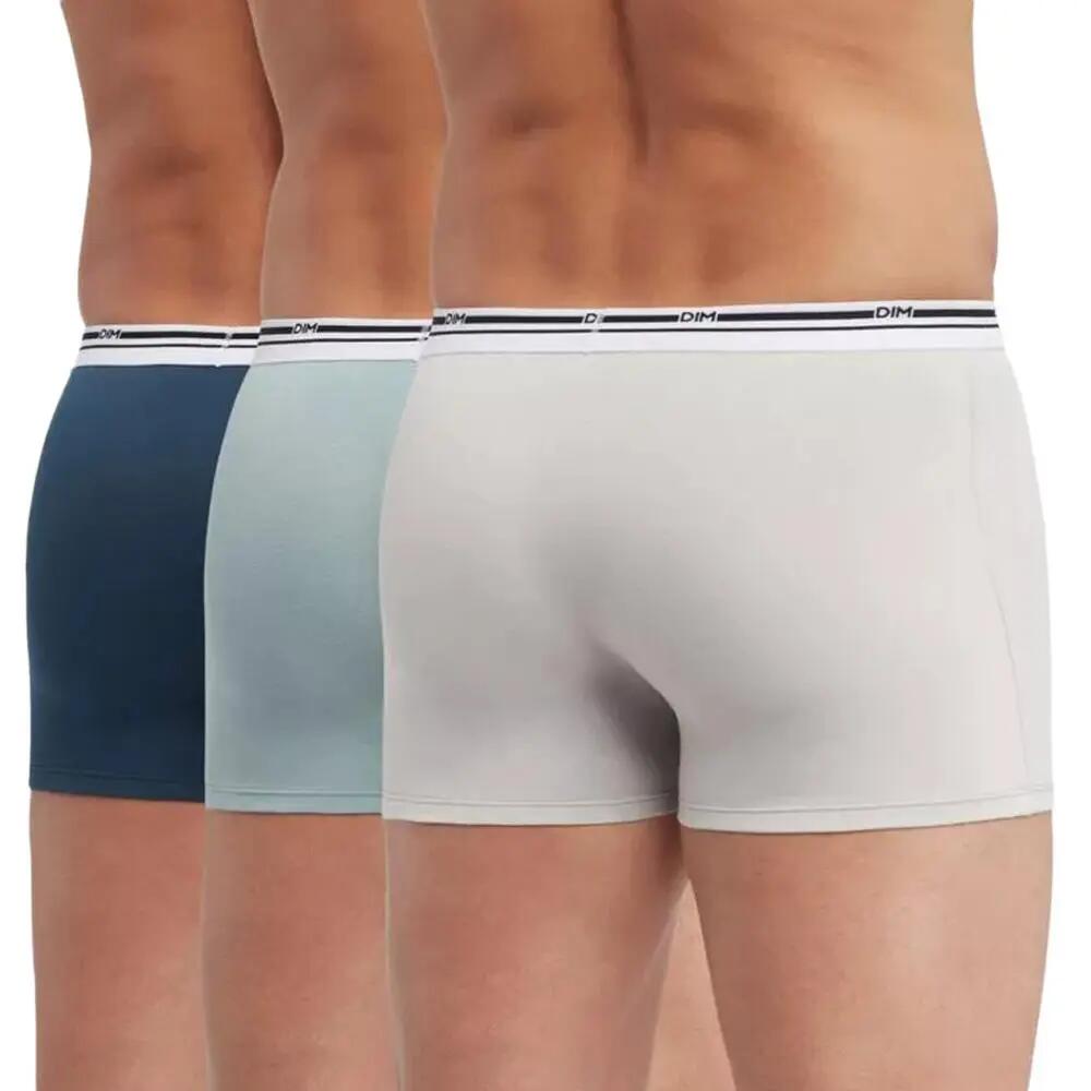 X3 Boxers Beige/Bleu Homme Dim Classic Colors 2/7