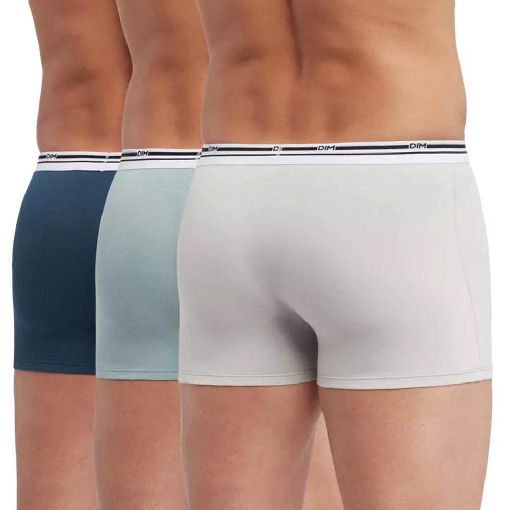 Dim Classic Colors - Pack de 3 Bóxers Beige/Azul para Hombre 2/7