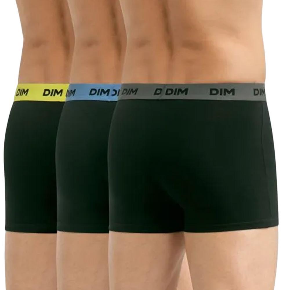 X3 Boxers Noir Homme Dim Mix & Colors 2/7