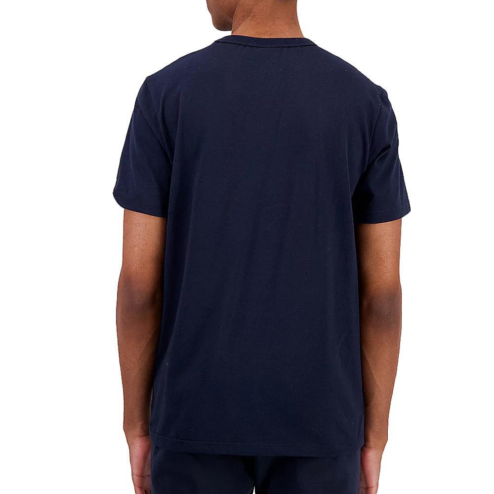 Men's Le Coq Sportif Graphic Navy T-Shirt 2/6