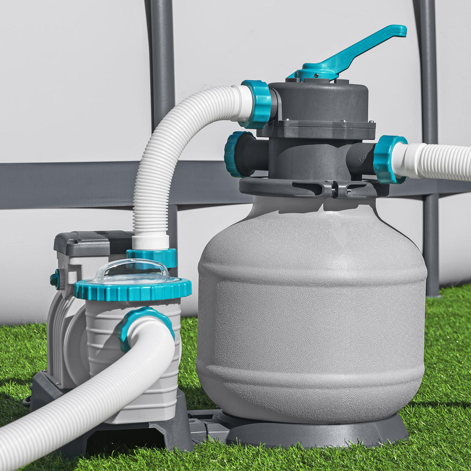Groupe Filtration Natation - Pompe Filtrante Gris 4/7