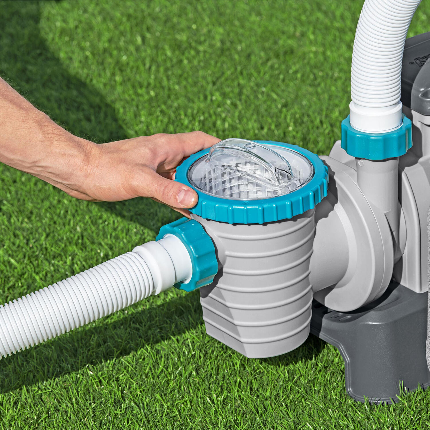 Groupe Filtration Natation - Pompe Filtrante Gris 6/7