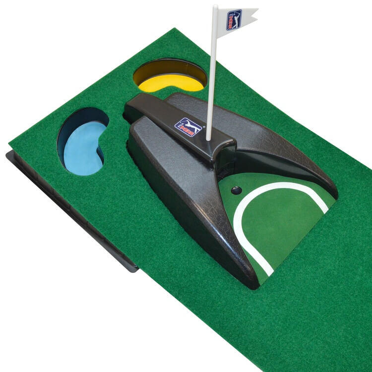 PGA TOUR 6ft (1.8m) Automatic Ball Return Putting Mat 2/5