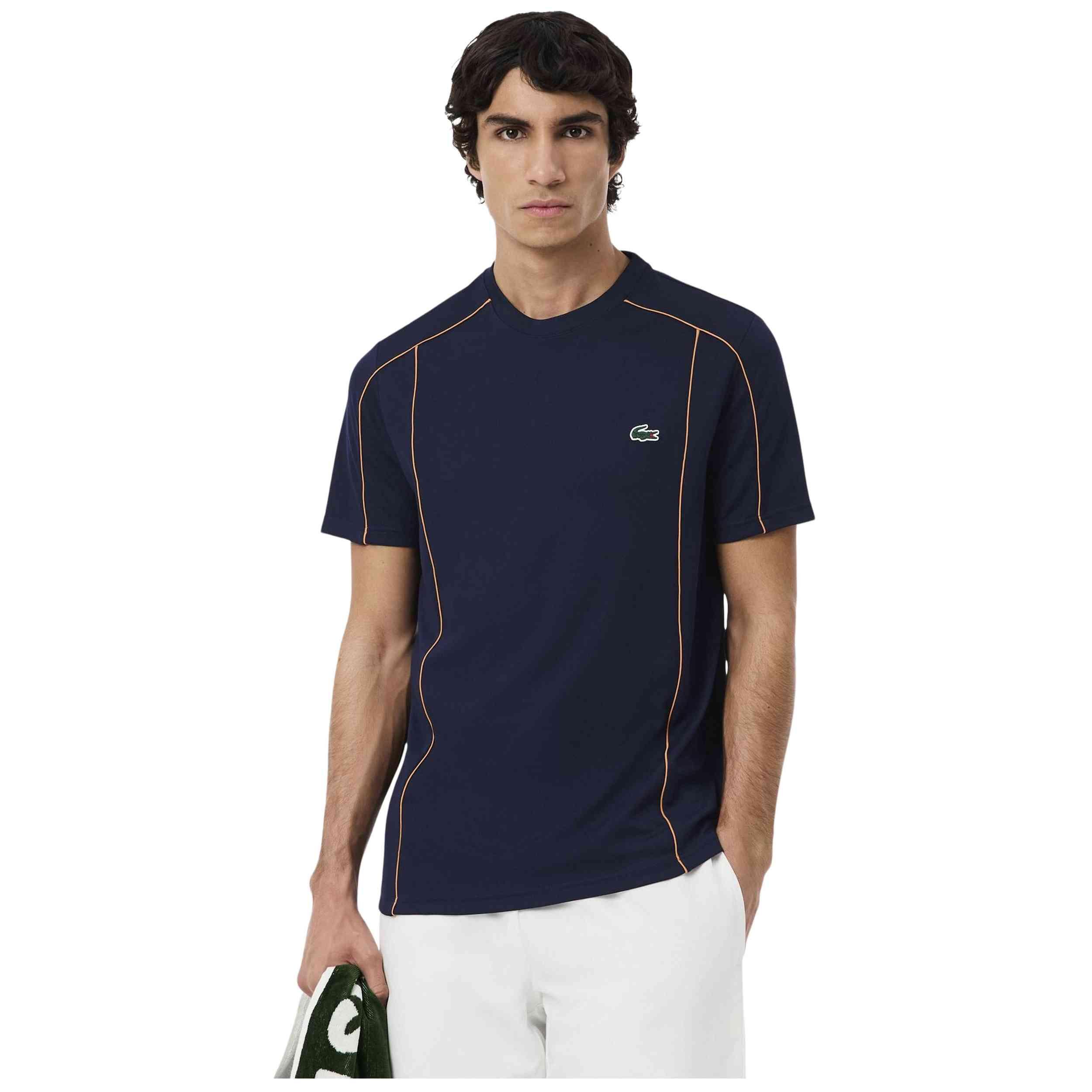 Lacoste T-Shirt Modelo Th0269 00 166 Para Homem Azul da Decathlon