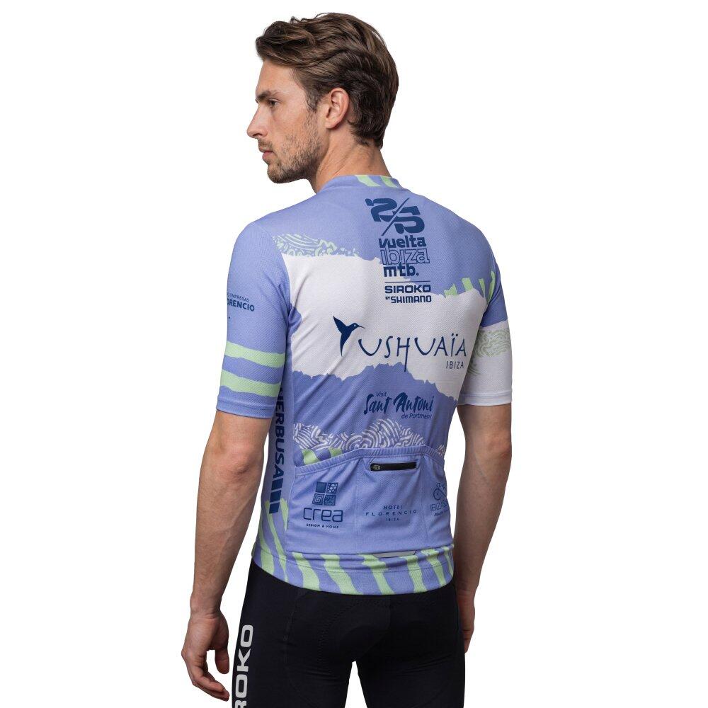 Męska koszulka kolarska z krótkim rękawem Vuelta a Ibiza MTB x Siroko Kolarst
